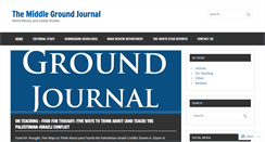 Desktop Screenshot of middlegroundjournal.com
